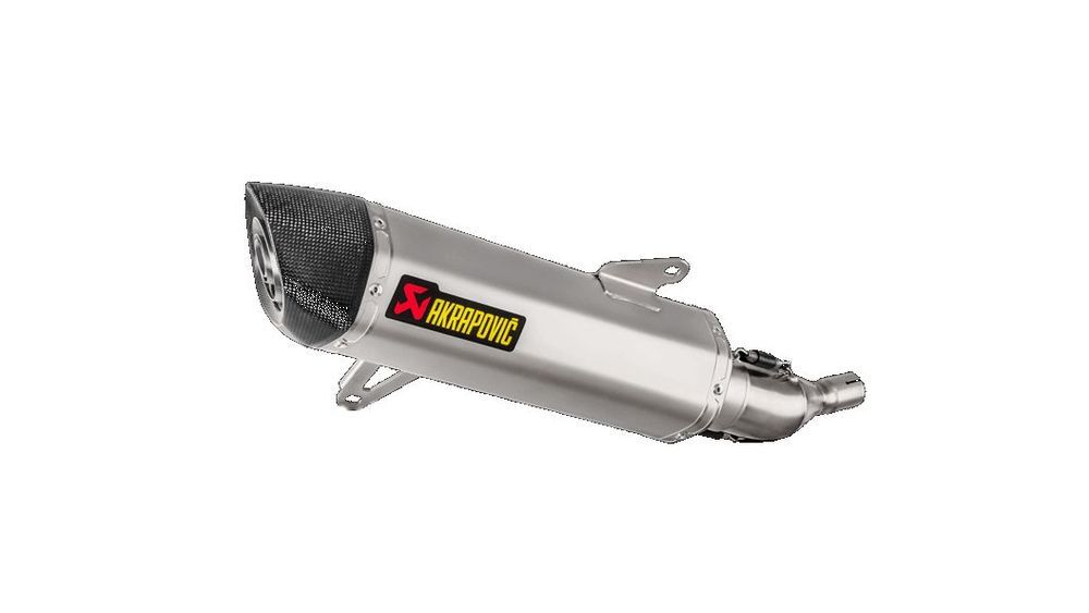 AKRAPOVIC SILENCER APPROVED STAINLESS STEEL YAMAHA X-MAX 300