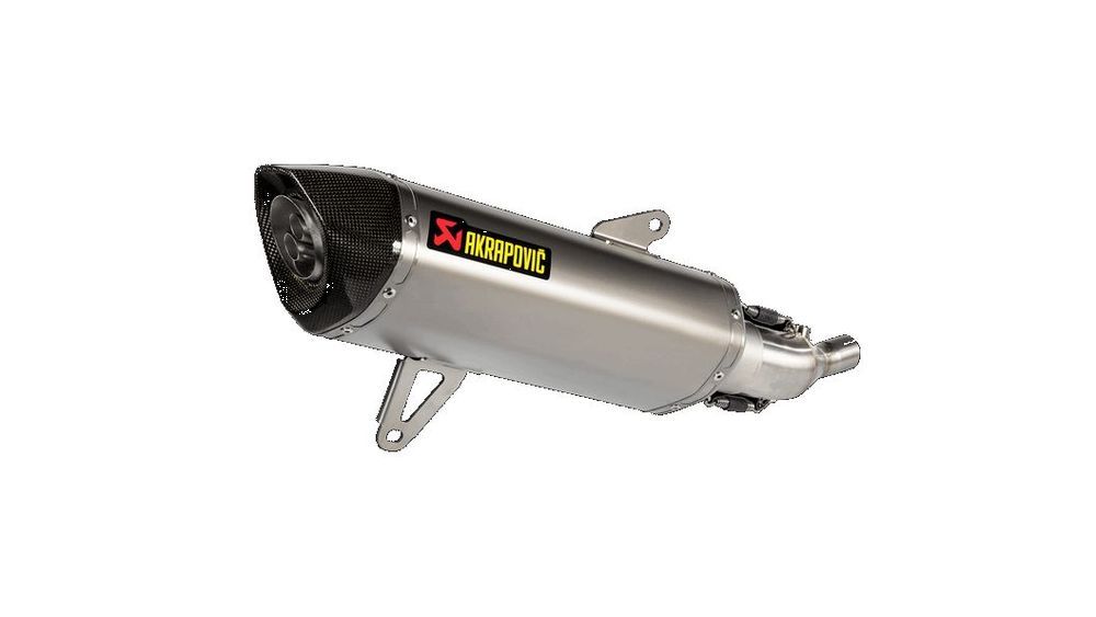 AKRAPOVIC SILENCER APPROVED STAINLESS STEEL YAMAHA TRICITY 300 X-MAX 300 2