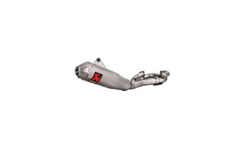 Akrapovic sistema scarico completo fim totalmente titanio yamaha yz 450 f