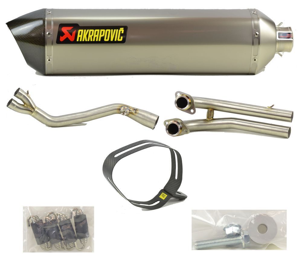 Akrapovic Marmitta titanio, fondello in carbonio, Yamaha T-Max 500/530