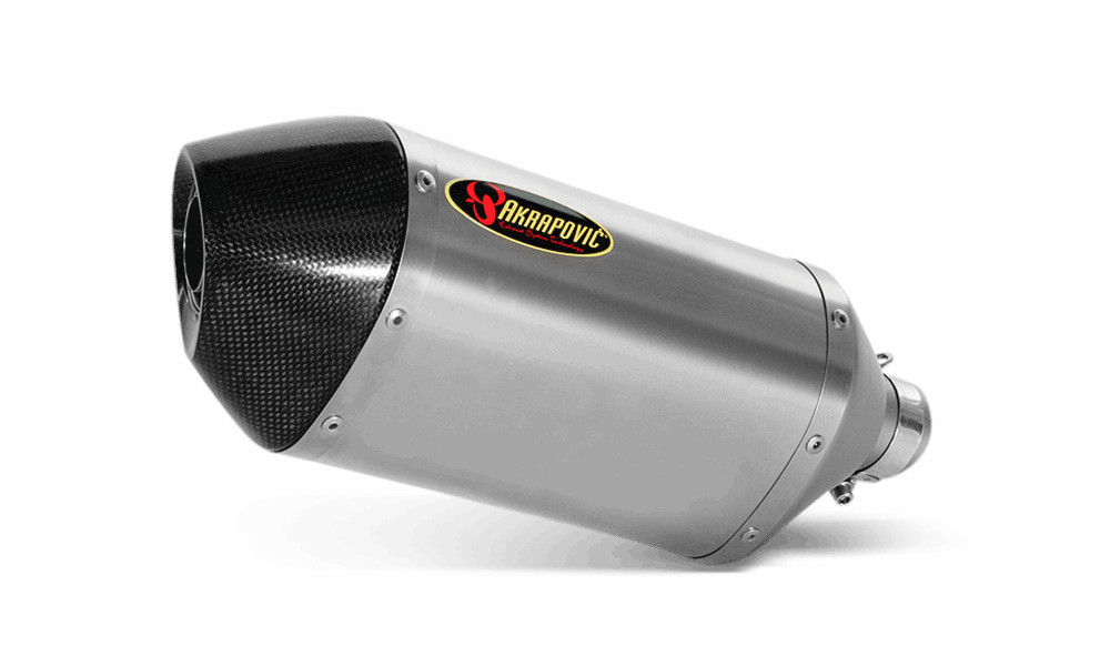 Akrapovic terminale titanio fondello carbonio omologato yamaha yzf-r 6