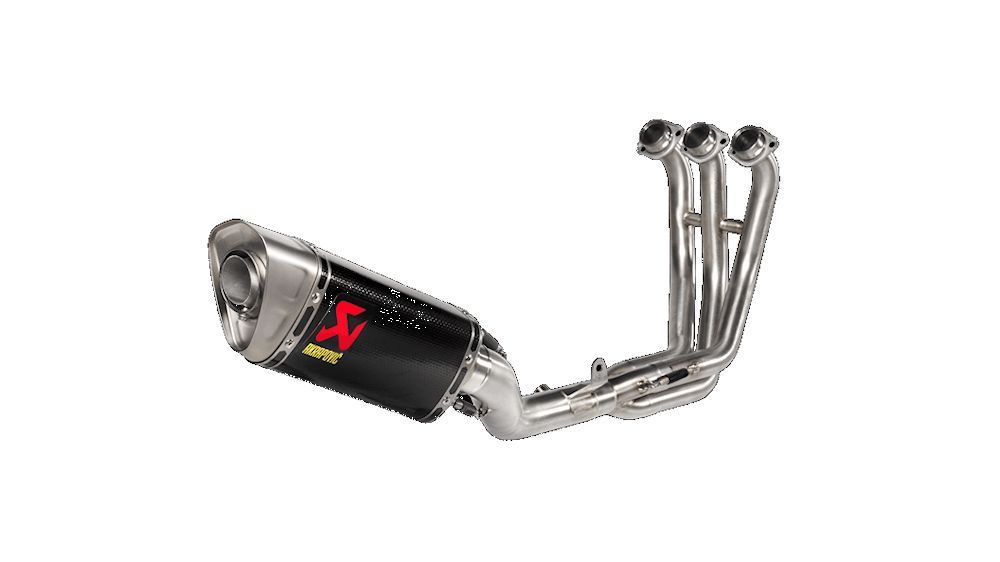 Akrapovic sistema scarico completo non omologato carbonio yamaha fz9 mt-09