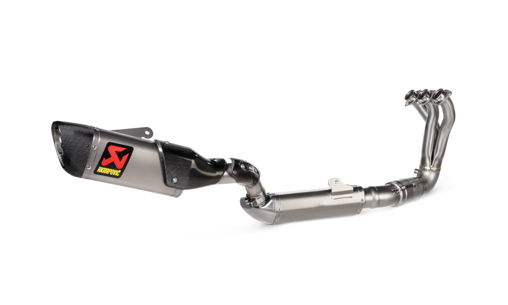 Sistema scarico akrapovic omologato yamaha tracer 9