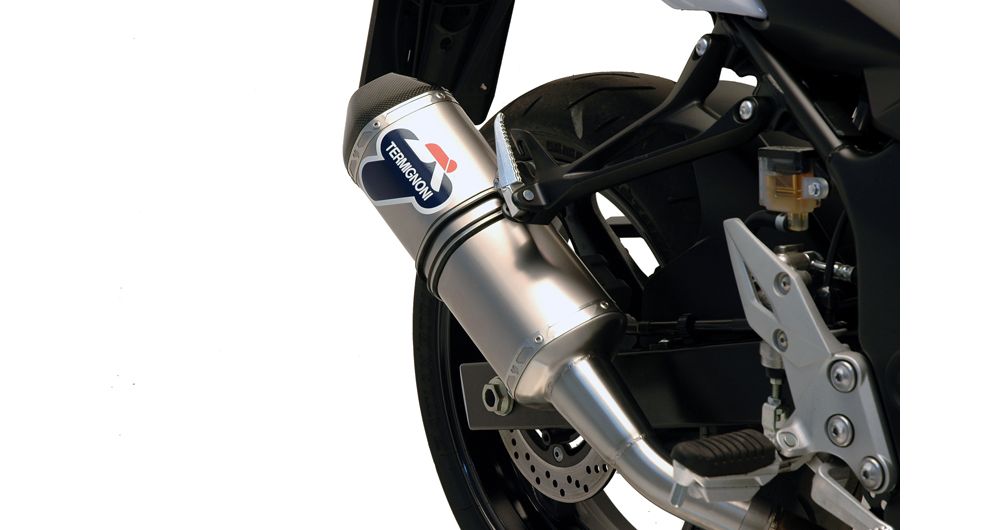 Termignoni Relevance Silencer approved in carbon for Suzuki GSR 750