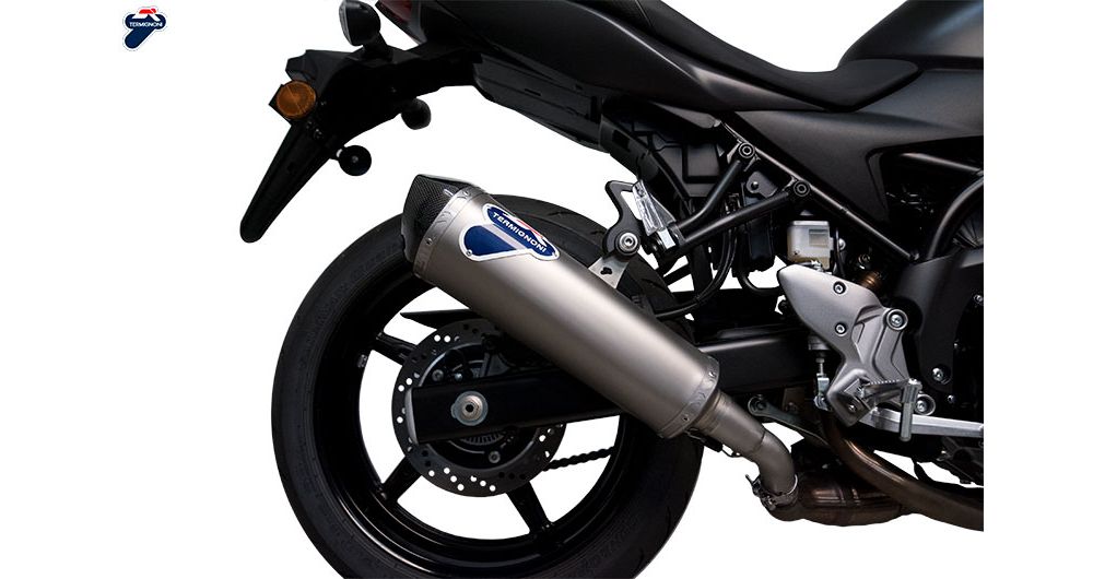 Termignoni Relevance Silencer approved in stainless steel Suzuki SV 650