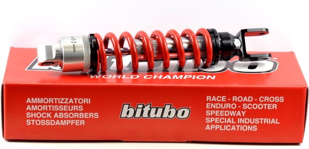 BITUBO MONO AMORTIGUADOR TRASERO GAS PRESURIZADO COLOR ROJO GILERA GP 800