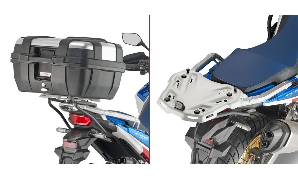 Givi Adaptador posterior para maleta Monokey o Monolock para Honda CRF 1100 L Africa Twin Adventure sports