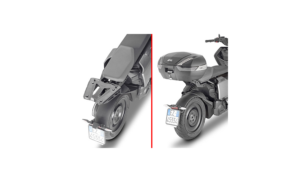 Attacco posteriore per bauletto Givi Monokey/Monolock BMW ce 04