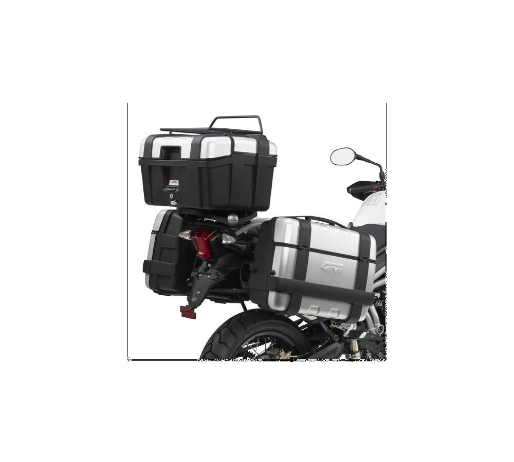 Attacco posteriore specifico Givi per Monokey top case Triumph Tiger 800 Xr
