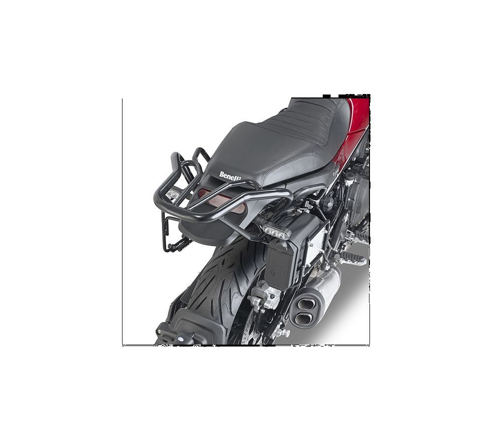 Supporto nero per bauletti Monolock/Monokey Givi Benelli Leoncino 500