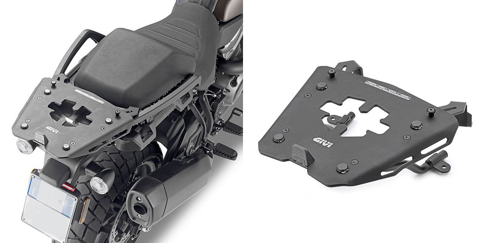 Givi Support arrière noir aluminium Harley Davidson PAN AMERICA 1250 (21)