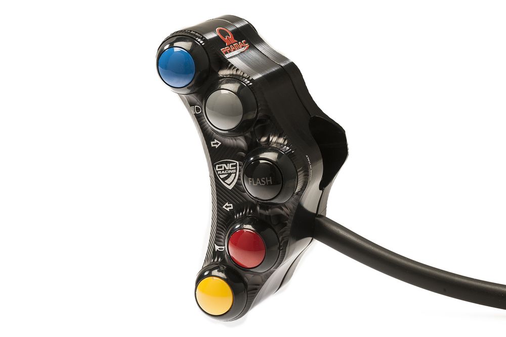 CNC RACING LEFT HANDLEBAR SWITCH PRAMAC FOR STREET USE MONSTER 796/1100