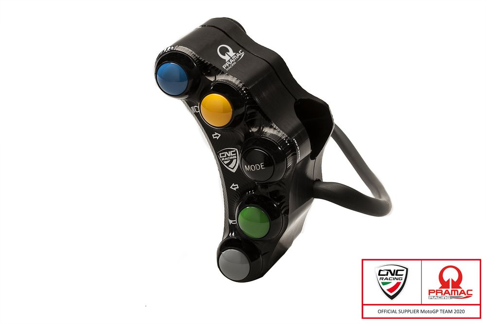 CNC Racing Pulsantiera sinistra Pramac racing uso strada Monster 1200