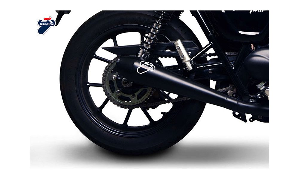 Termignoni System with racing silencer black Triumph Street Twin