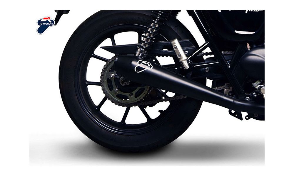 TERMIGNONI LIGNE COMPLETE RACING BLACK INOX TRIUMPH STREET TWIN