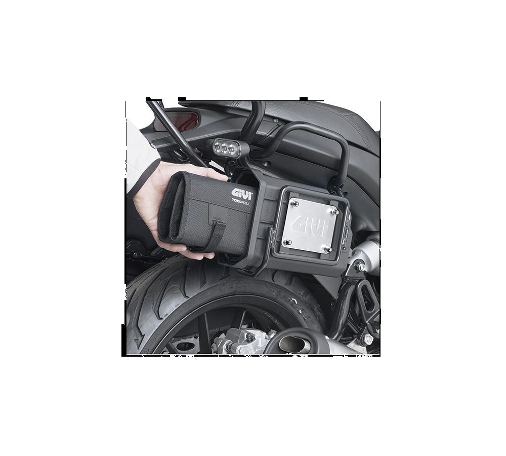 GIVI ROLL-TOP BAG WITH TOOL COMPARTMENT AND HOOK 