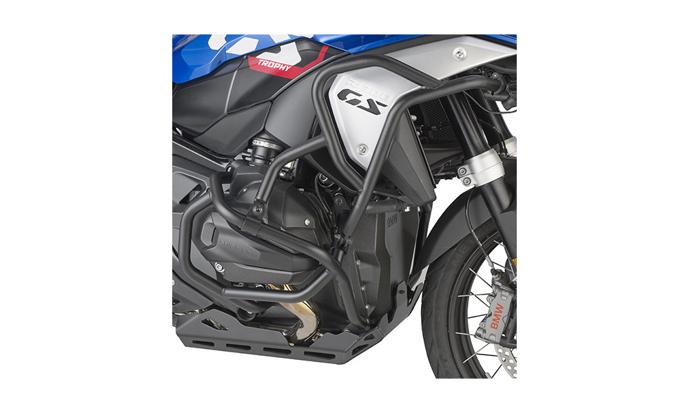 Engine guard tubular black upper part of the radiators Givi for BMW R 1300 GS