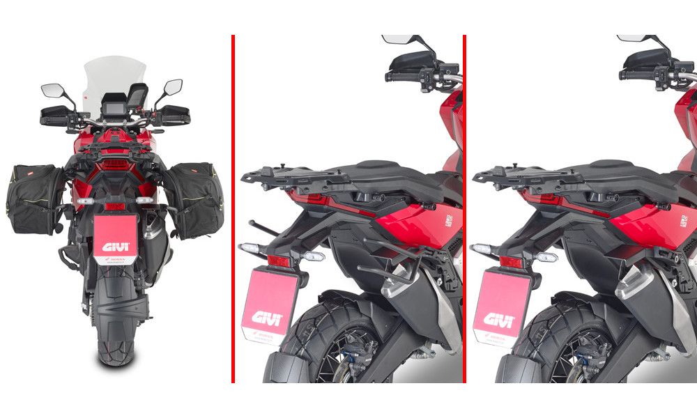 Telaietti sgancio rapido Givi per borse soffici laterali Honda X-Adv 750
