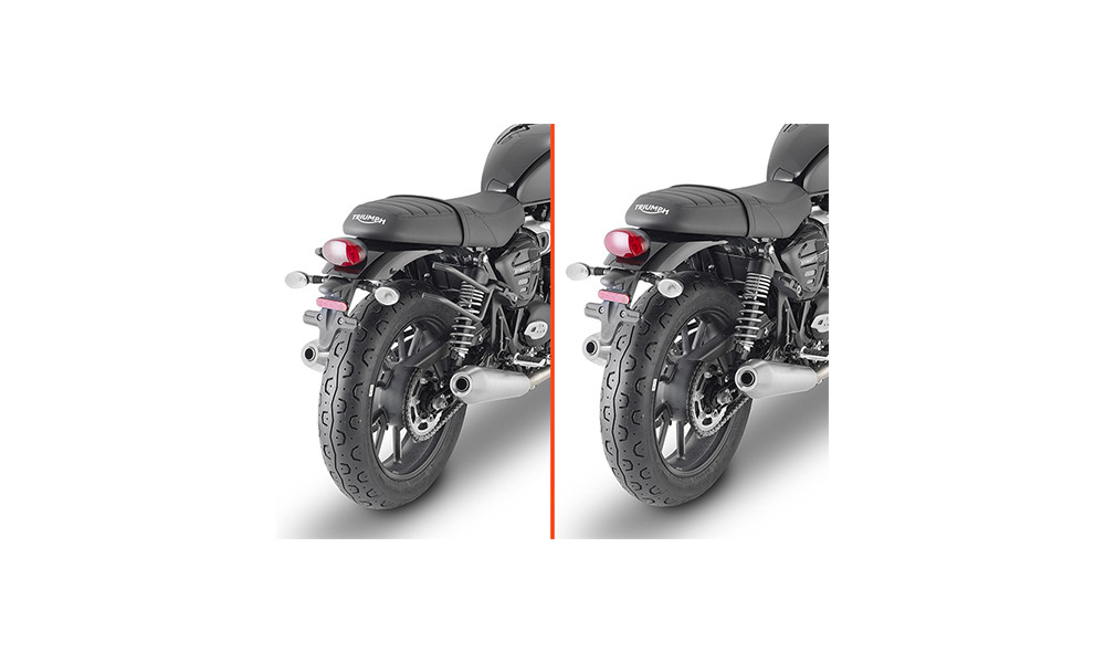 KAPPA MOTO TELAIETTI SGANCIO RAPIDO BORSA TRIUMPH STREET TWIN 900 
