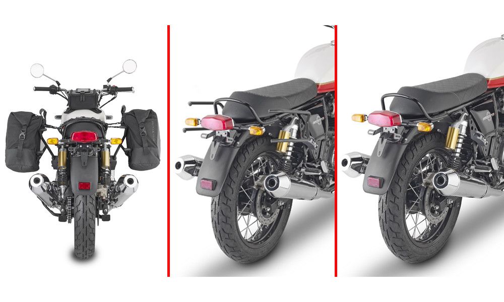 Telaietti Givi per borse soffici laterali Royal Enfield interceptor 650