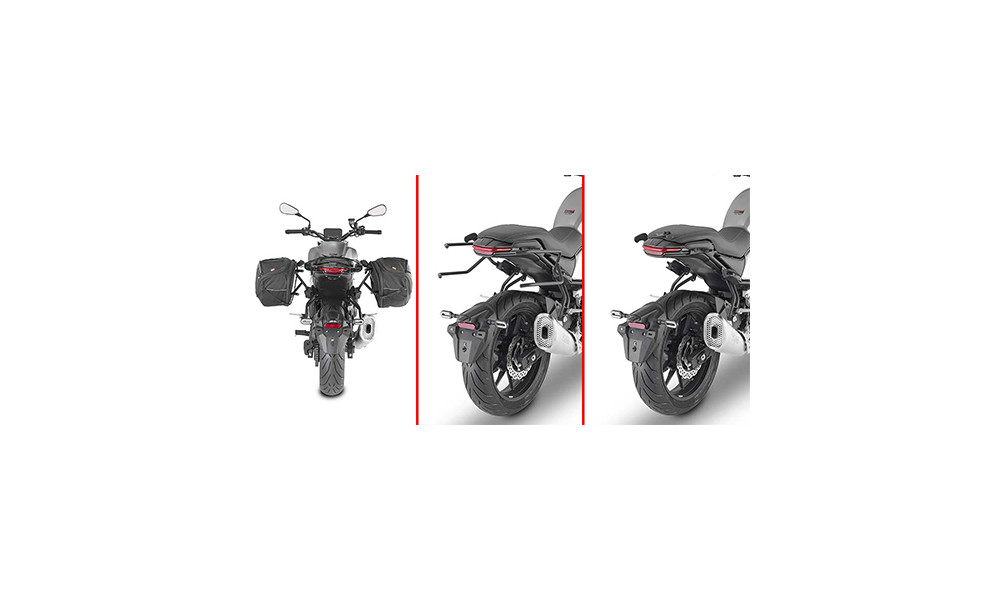 Rapid release holder Givi for soft side bags Voge trofeo 500ac