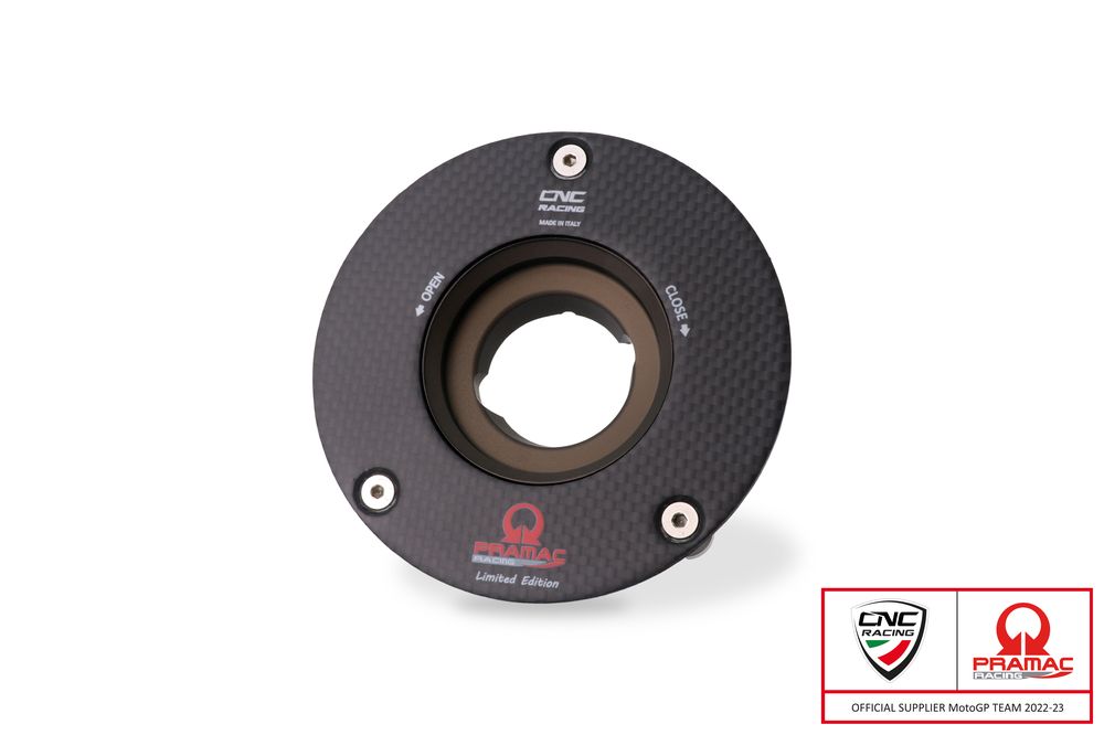 FLANgia serbatoio carburante Pramac racing limited edition carbonio opaco