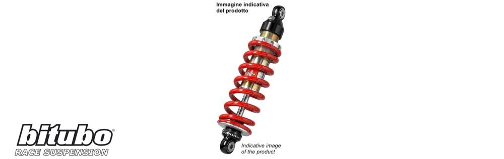 BITUBO MONO AMORTIGUADOR TRASERO PRECARGA COLOR ROJO YAMAHA XTZ750