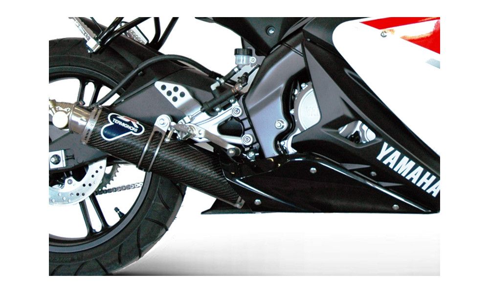 SISTEMA COMPLETO TERMIGNONI ROUND CARBONIO PER YAMAHA YZF-R 125