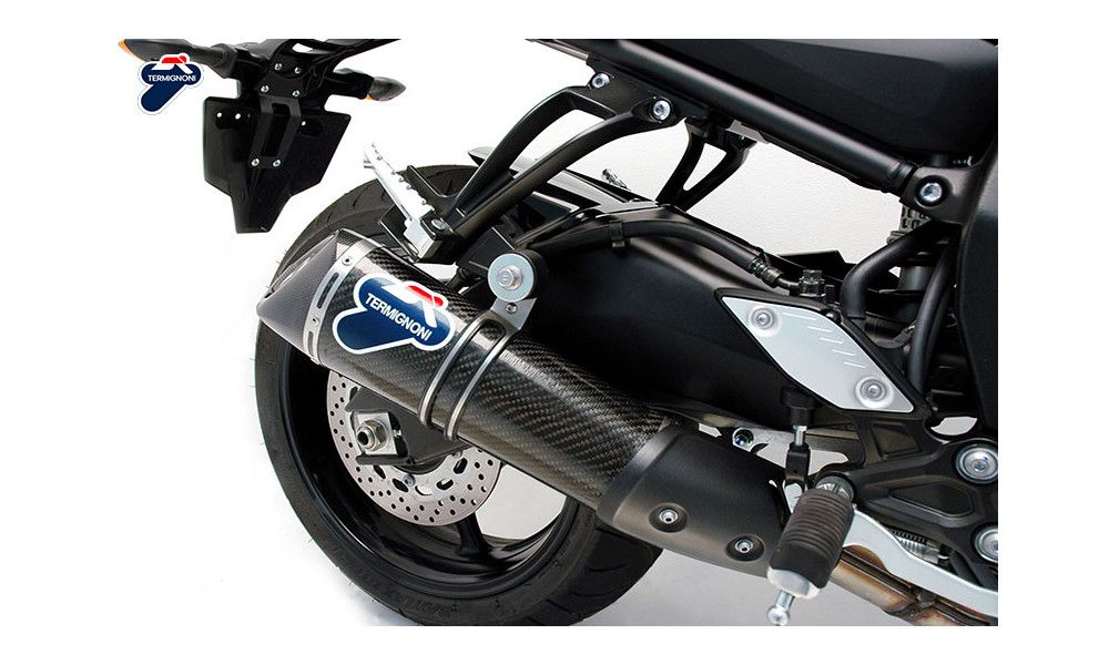 Termignoni Stainless steel silencer conical in carbon Yamaha FZ8