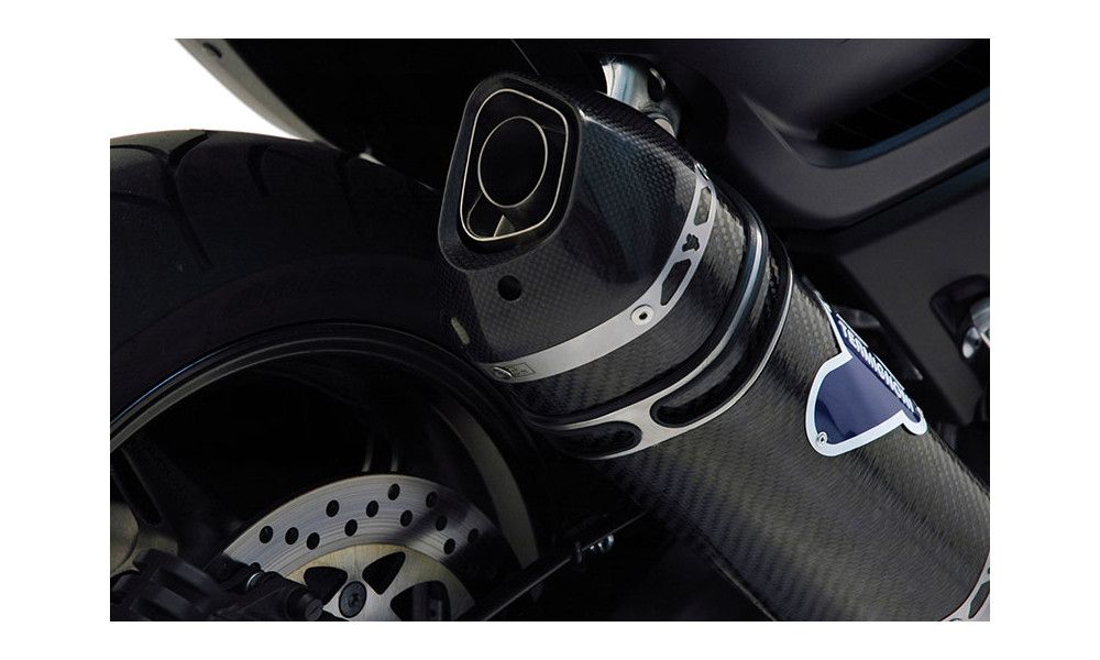Termignoni Schalldämpfer mit strassenzulassung Relevance aus carbon für Yamaha T-MAX 530