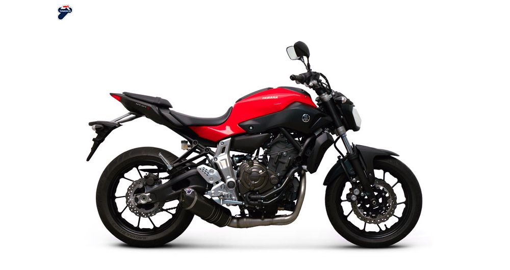 Complete exhaust system Termignoni approved carbon Yamaha MT-07 / XSR 700