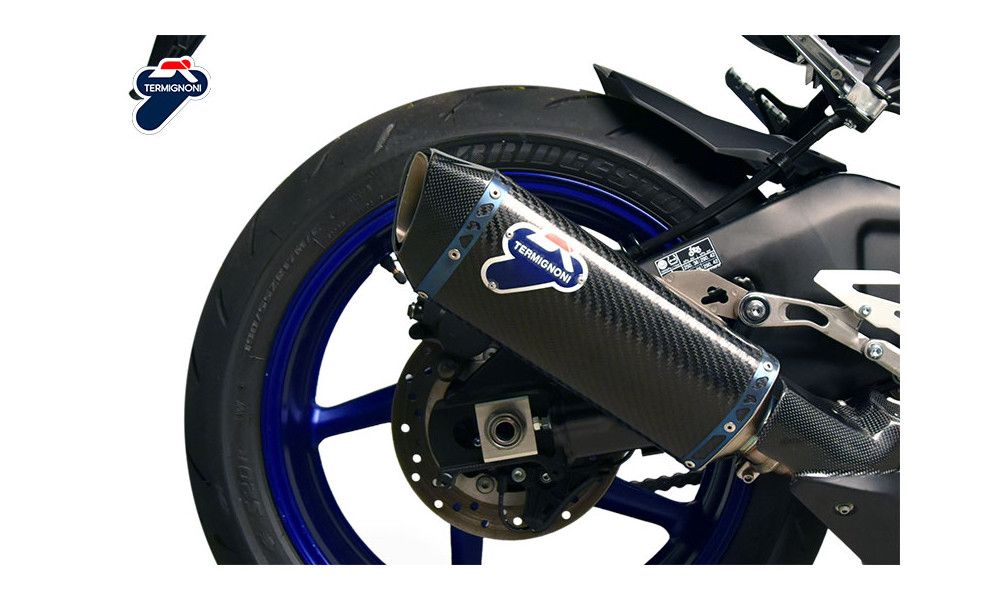 Silencer Termignoni approved Force carbon for Yamaha YZF-R1