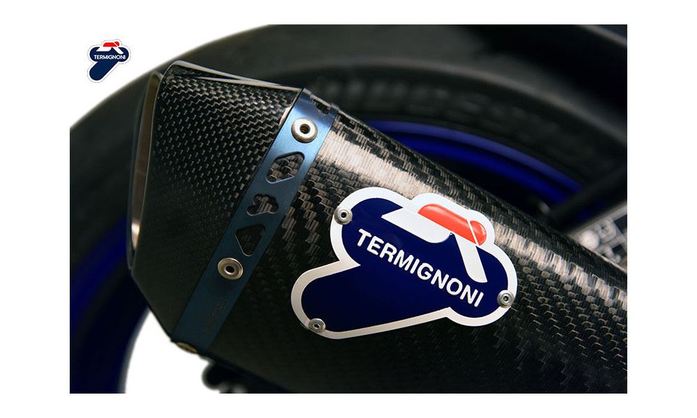 Termignoni Silencer Force approved in carbon for Yamaha YZF-R1