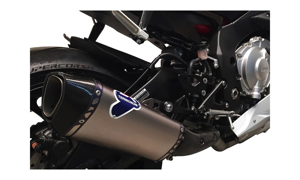 Silencer Termignoni approved Force titanium for Yamaha YZF-R1