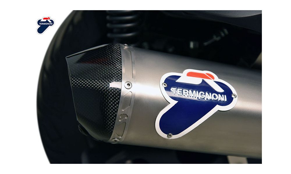 Termignoni Silencer approved in stainless steel for Yamaha Xmax 400