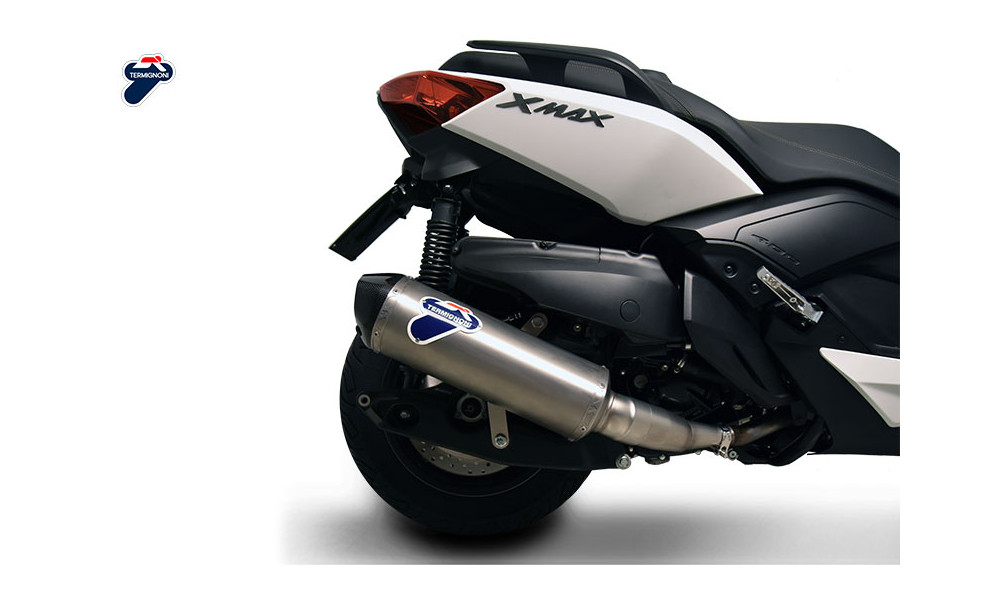 Termignoni Silencer approved in stainless steel for Yamaha Xmax 400