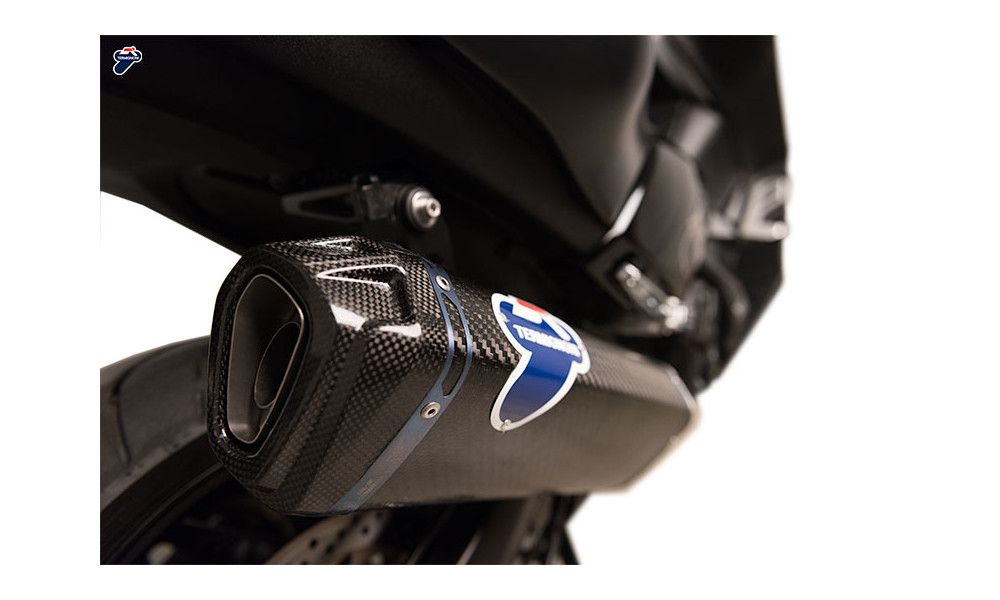 Termignoni Sistema de escape de carbono para Yamaha T-MAX 530 &#39;17-19