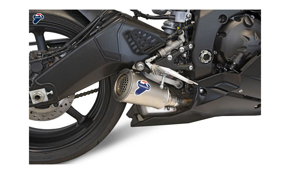 Silencieux Termignoni en acier inoxydable pour Yamaha R6
