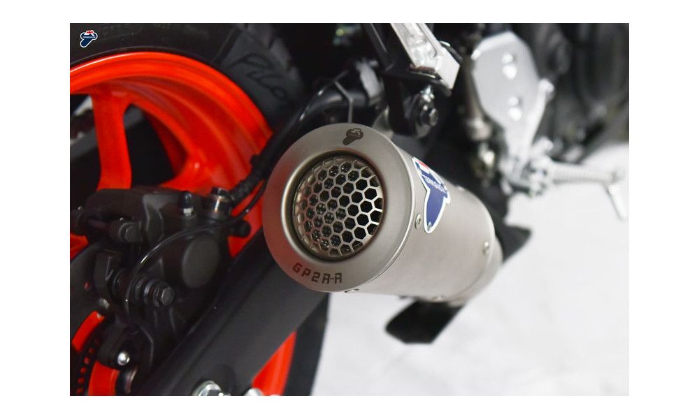 Stainless steel Termignoni silencer for Yamaha R3-MT3