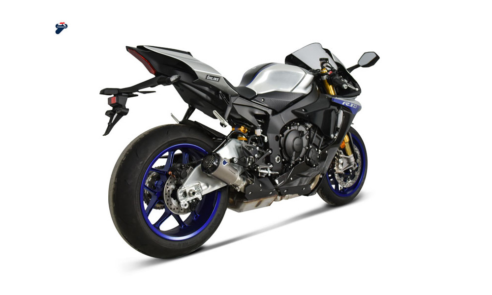 Titanium Termignoni silencer for Yamaha R1 CAT