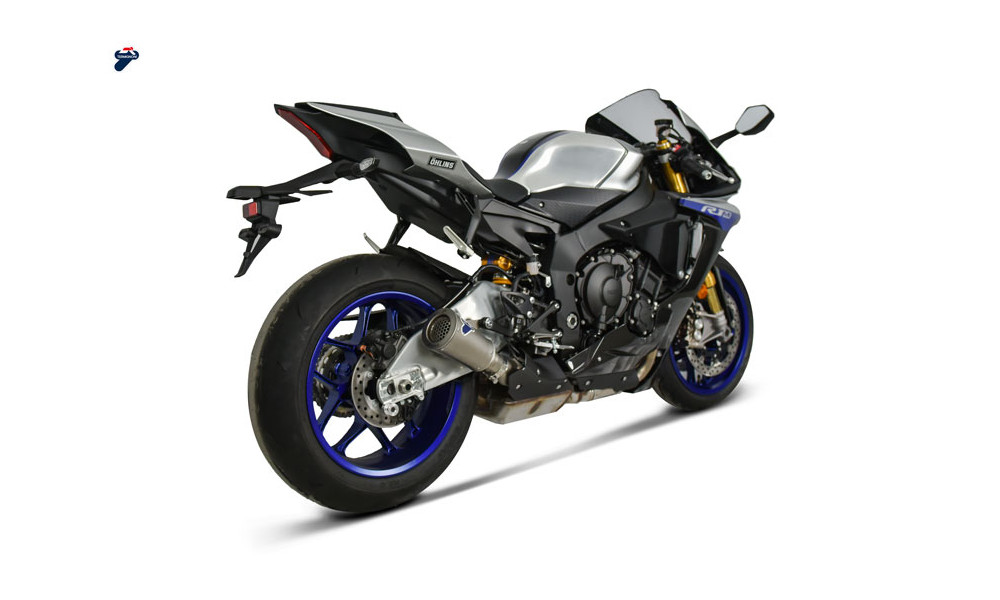 Stainless steel Termignoni silencer for Yamaha R1 CAT