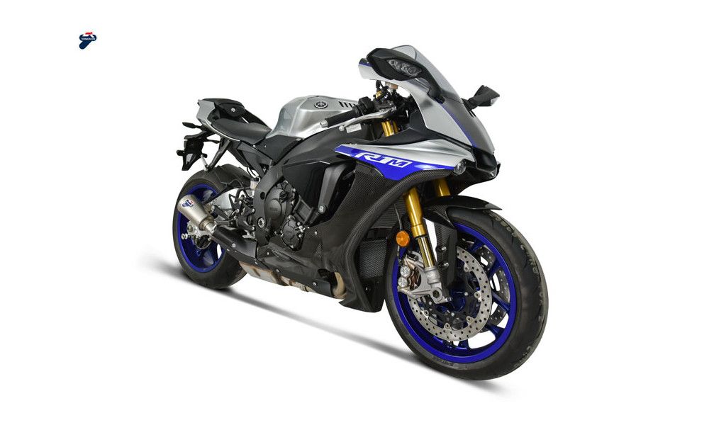 Stainless steel Termignoni silencer for Yamaha R1 CAT