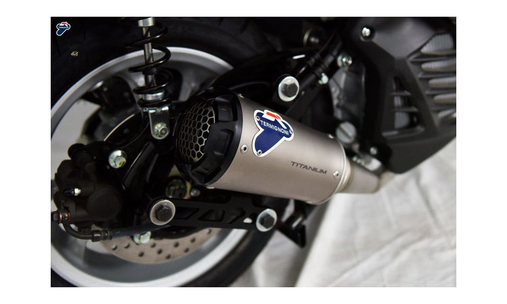 Titanium Termignoni silencer for Yamaha N-MAX 125-155 