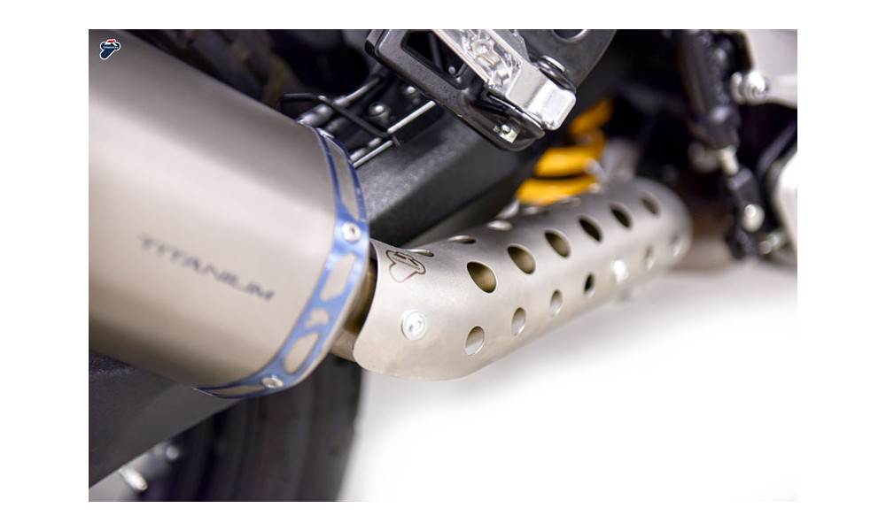 Termignoni Silencer approved made of titanium for Yamaha Tenere 700