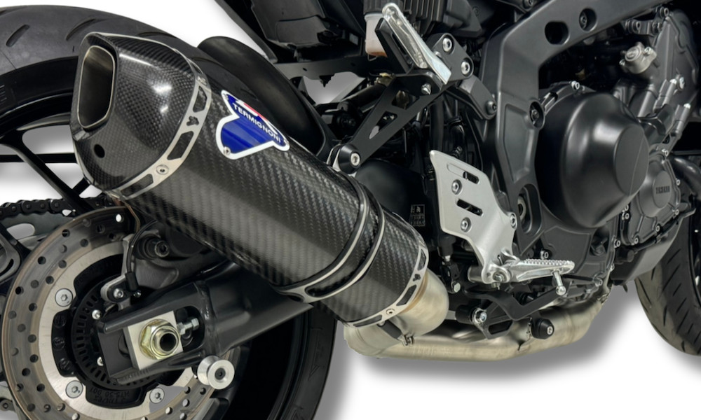 Echappement complete inox Racing silencieux carbone Termignoni pour per Yamaha MT09 / xsr900 / tracer 9