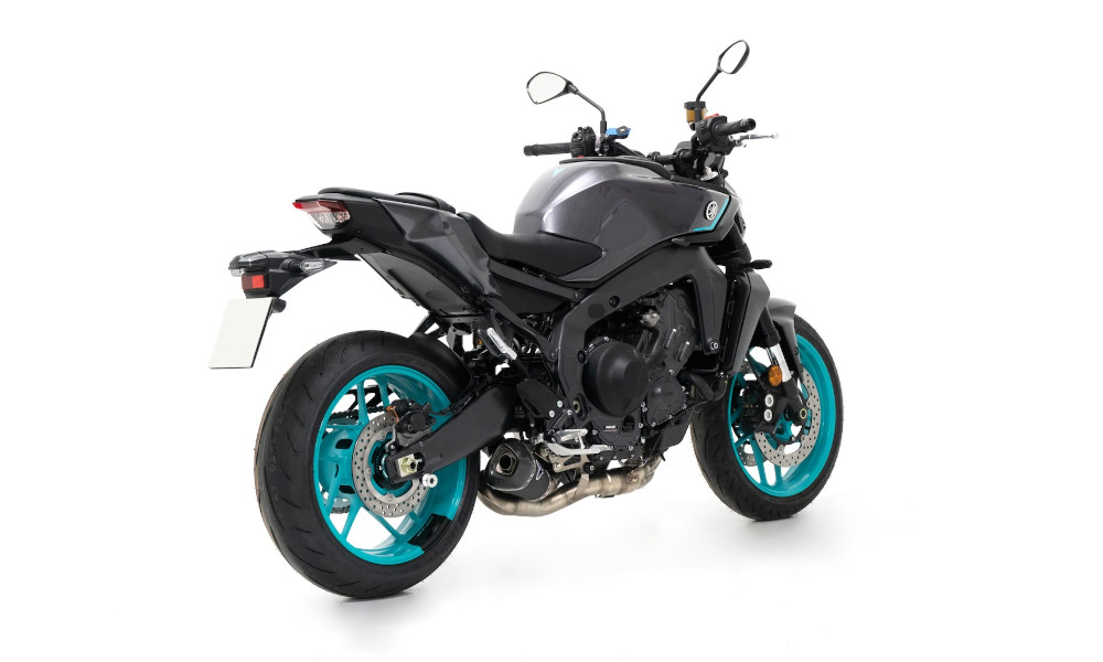 Echappement complete inox noir Racing silencieux conique Termignoni pour per Yamaha MT09 / xsr900 / tracer 9