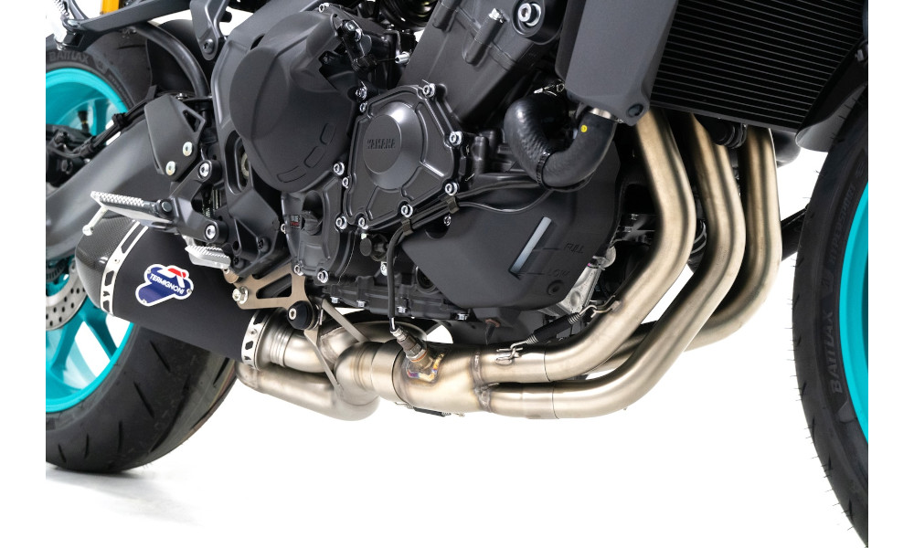 Echappement complete inox noir Racing silencieux conique Termignoni pour per Yamaha MT09 / xsr900 / tracer 9