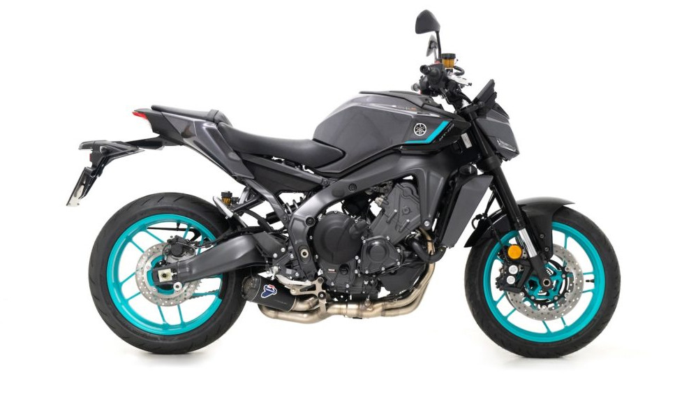 Echappement complete inox Racing silencieux GP2r titane Termignoni pour per Yamaha MT09 / xsr900 / tracer 9