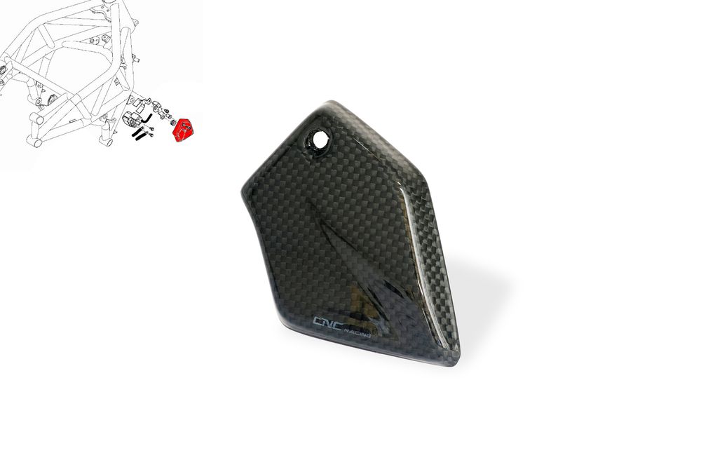 CNC RACING COVER TELERUTTORE AVVIAMENTO MV AGUSTA BRUTALE