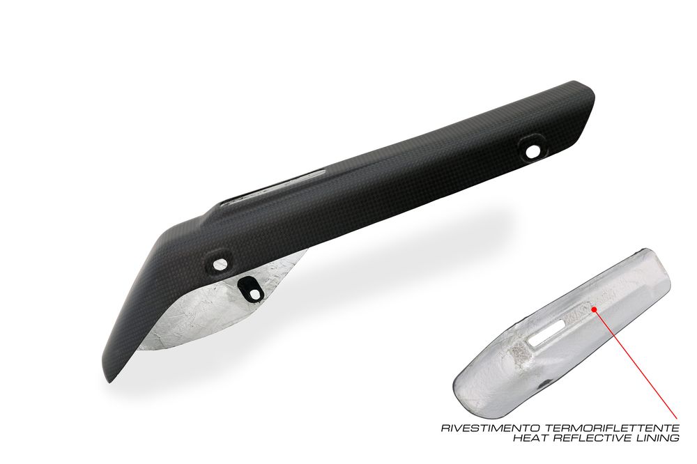PARAcalore cnc racing per silenziatore akrapovic per Multistrada v4